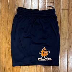 Syracuse 19Nine Hardwood History Navy Blue Athletic Shorts